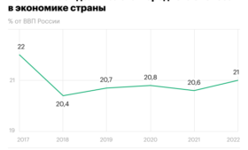 Как доля малого и среднего бизнеса подросла в 2022 году. Инфографика