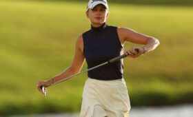 Российская гольфистка стала сенсацией на международном турнире LPGA